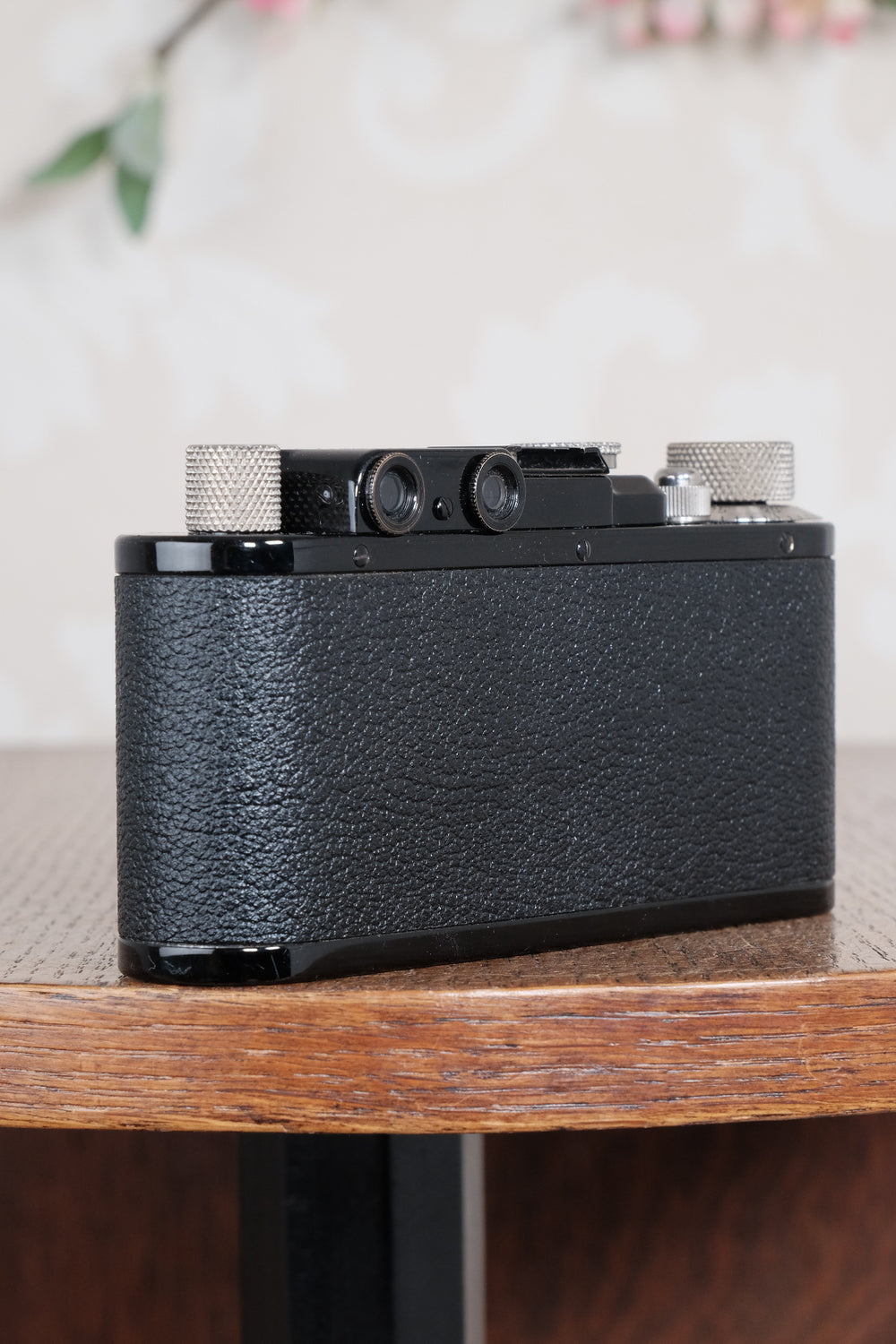 Near mint! 1933 BLACK LEITZ LEICA II with Nickel Elmar lens.  Freshly Serviced CLA'd! - Leitz- Petrakla Classic Cameras