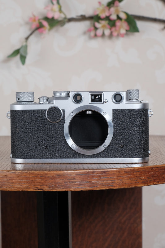 Near Mint! 1950 Leitz Leica IIf. Freshly Serviced CLA'd!