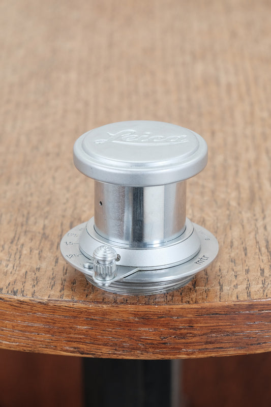 Excellent Leitz Elmar 3.5/50mm coated Elmar lens.