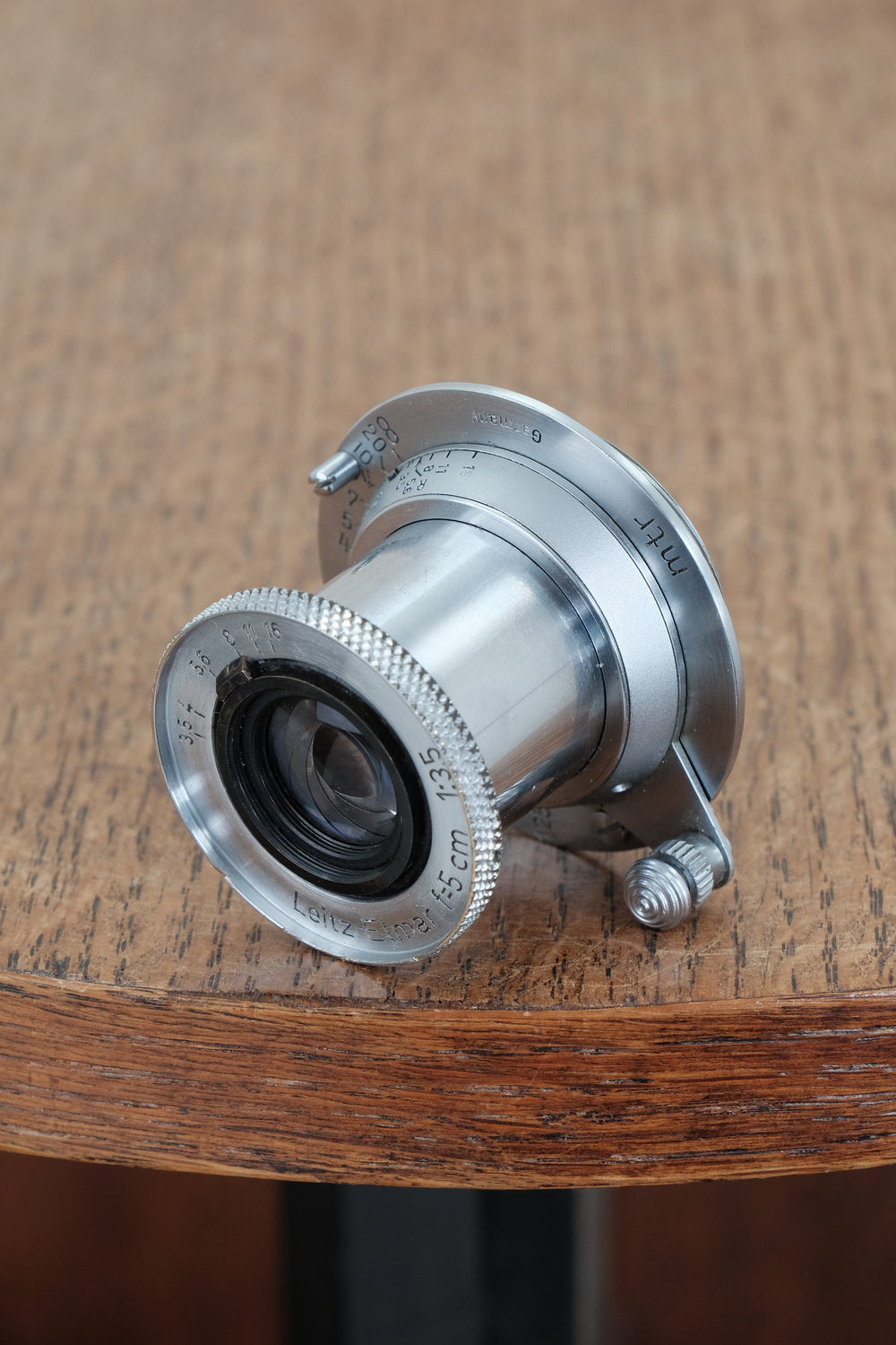 #589★稀少品★LEITZ Elmar 1:3.5 f=50mm Excellent Leitz Elmar 3.5/50mm coated Elmar lens. – Petrakla