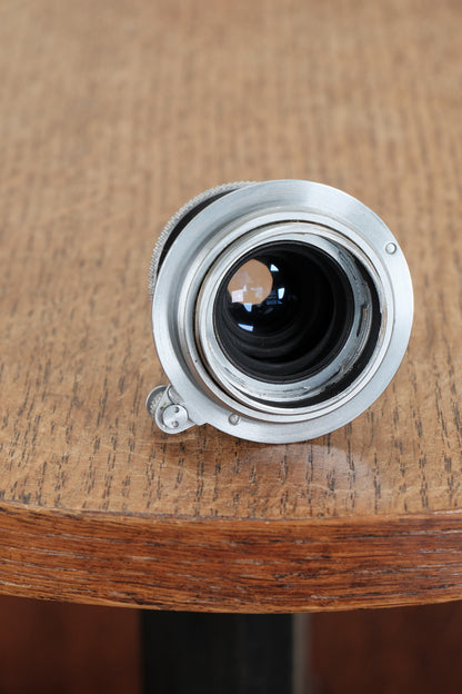Excellent Leitz Elmar 3.5/50mm coated Elmar lens. - Leitz- Petrakla Classic Cameras