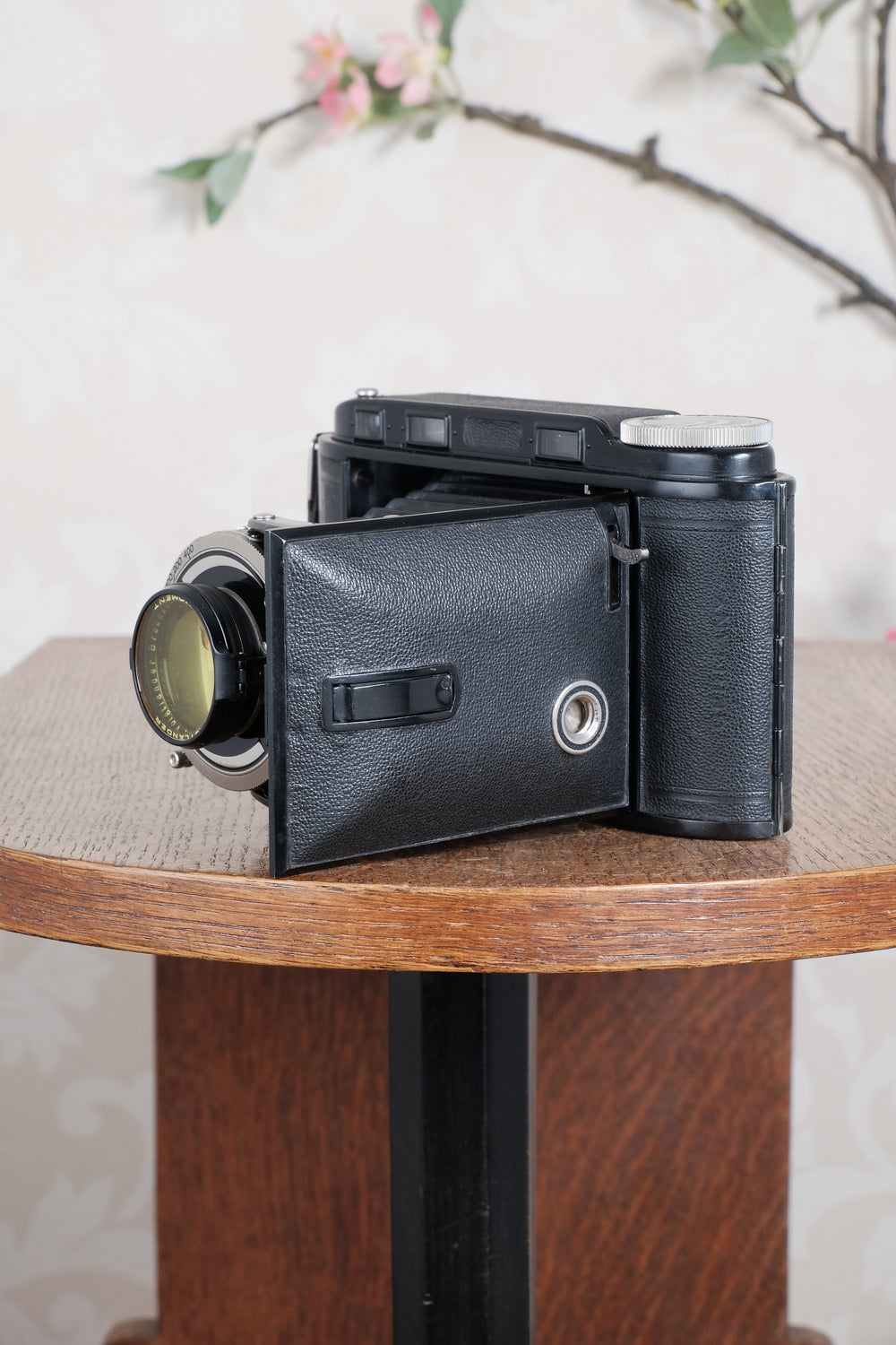Near Mint! 1936 Voigtlander 6x9 Black Bessa rangefinder with Heliar lens! Freshly Serviced, CLA'd. - Voigtlander- Petrakla Classic Cameras
