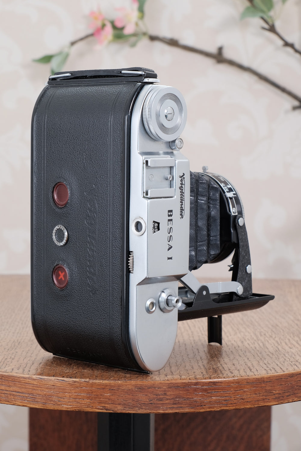 Mint! 1953 Voigtlander 6x9 Bessa I with Color-Skopar and original