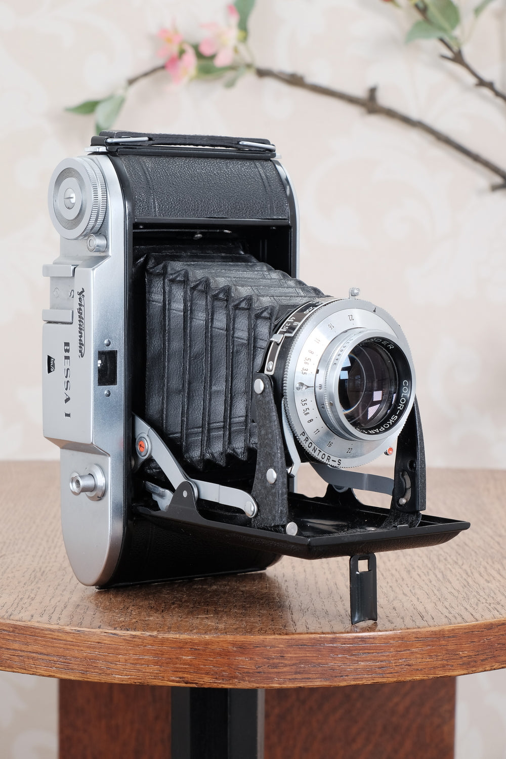 Mint! 1953 Voigtlander 6x9 Bessa I with Color-Skopar and original