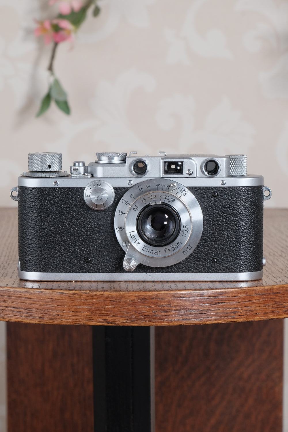 Superb! 1939 LEITZ LEICA IIIa with Elmar lens, case and spool. Freshly Serviced CLA'd! - Leitz- Petrakla Classic Cameras