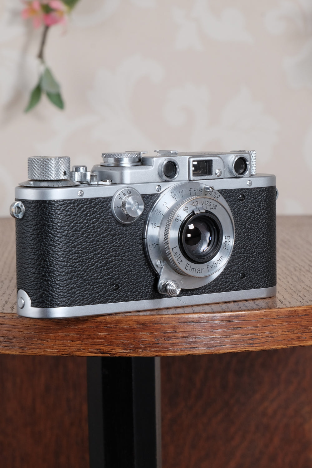 Superb! 1939 LEITZ LEICA IIIa with Elmar lens, case and spool. Freshly Serviced CLA'd! - Leitz- Petrakla Classic Cameras
