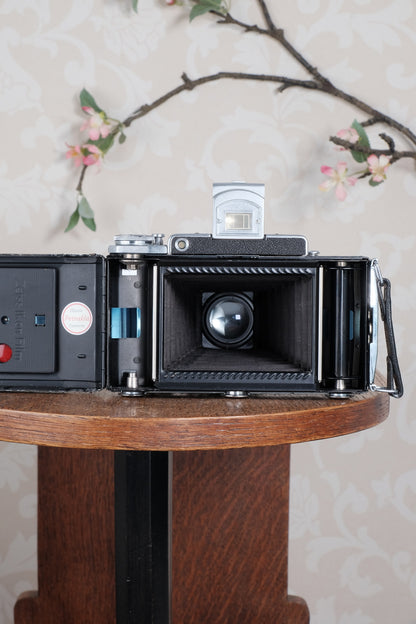 SUPERB! 1949 Zeiss-Ikon Super 6x9 Ikonta 531/2, Coated Zeiss Tessar lens, CLA'd, Freshly Serviced! - Zeiss-Ikon- Petrakla Classic Cameras