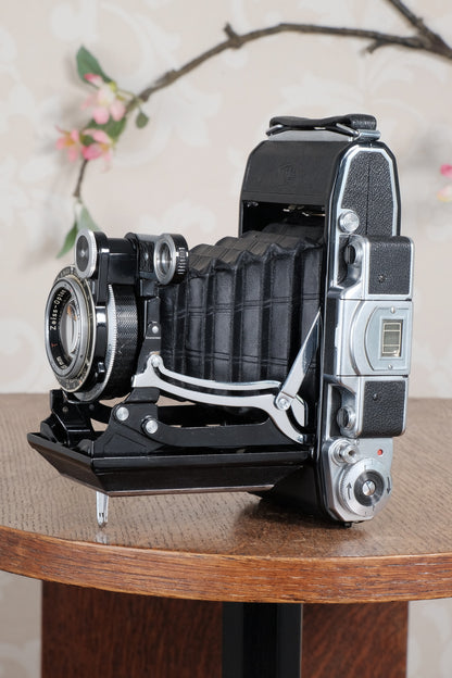 SUPERB! 1949 Zeiss-Ikon Super 6x9 Ikonta 531/2, Coated Zeiss Tessar lens, CLA'd, Freshly Serviced! - Zeiss-Ikon- Petrakla Classic Cameras
