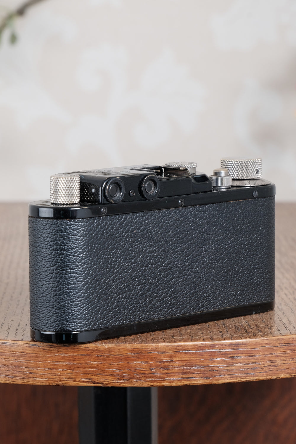 Superb! 1932 BLACK LEITZ LEICA II with Nickel Elmar lens.  Freshly Serviced CLA'd! - Leitz- Petrakla Classic Cameras