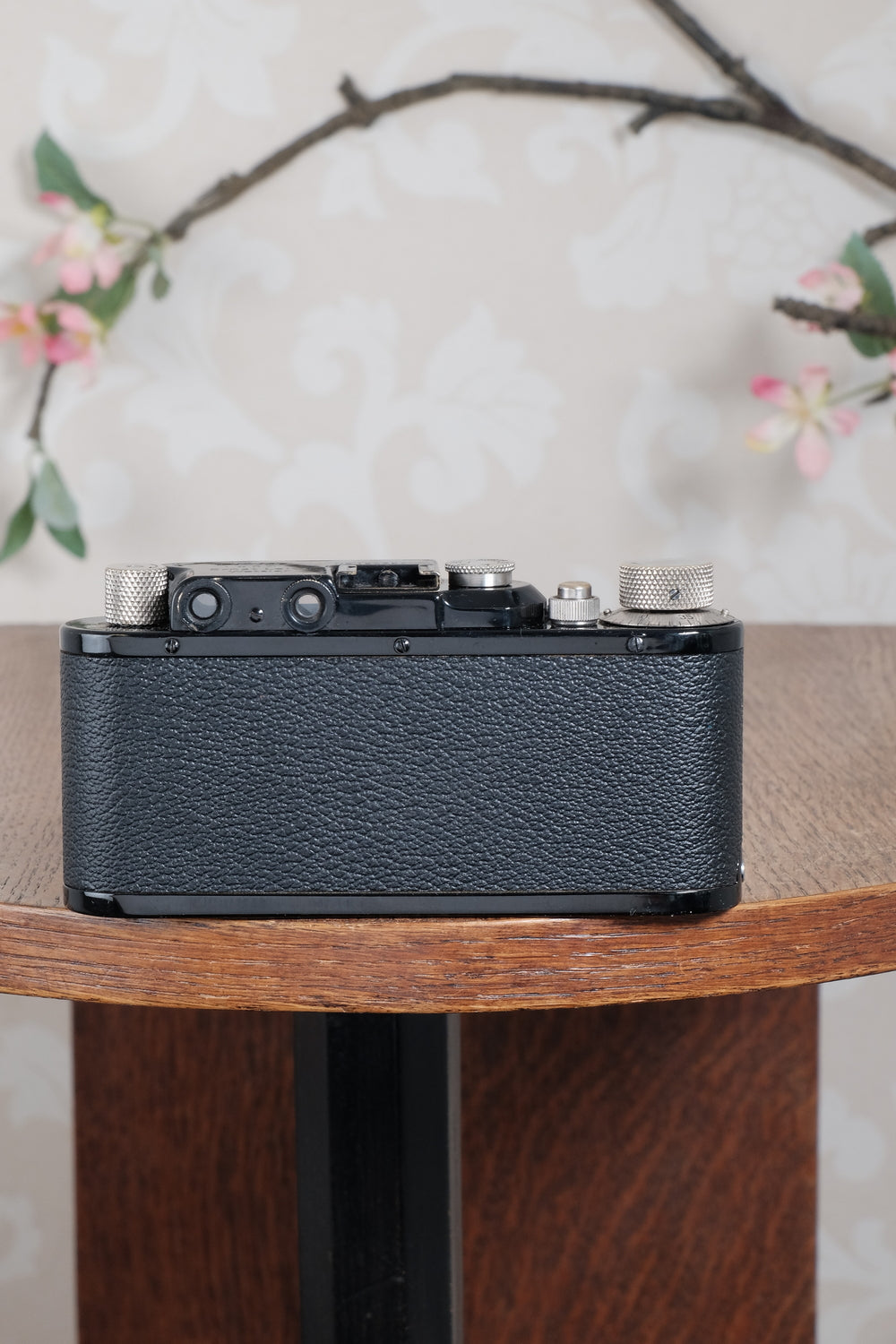 Superb! 1932 BLACK LEITZ LEICA II with Nickel Elmar lens.  Freshly Serviced CLA'd! - Leitz- Petrakla Classic Cameras