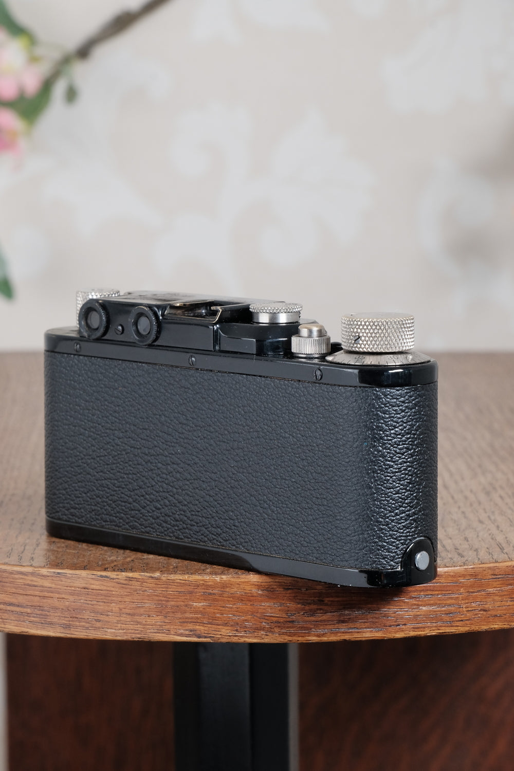 Superb! 1932 BLACK LEITZ LEICA II with Nickel Elmar lens.  Freshly Serviced CLA'd! - Leitz- Petrakla Classic Cameras