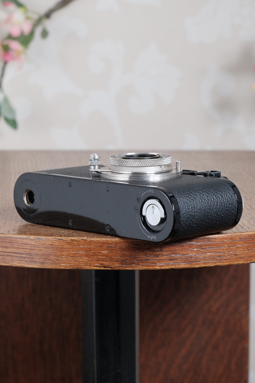 Superb! 1932 BLACK LEITZ LEICA II with Nickel Elmar lens.  Freshly Serviced CLA'd! - Leitz- Petrakla Classic Cameras