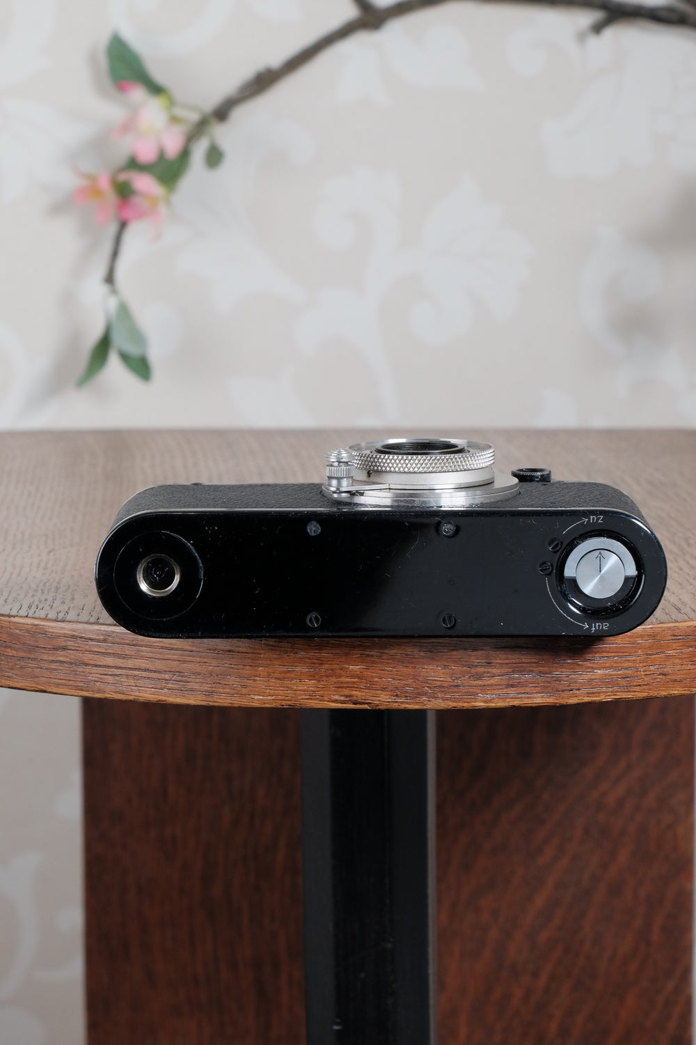 Superb! 1932 BLACK LEITZ LEICA II with Nickel Elmar lens.  Freshly Serviced CLA'd! - Leitz- Petrakla Classic Cameras