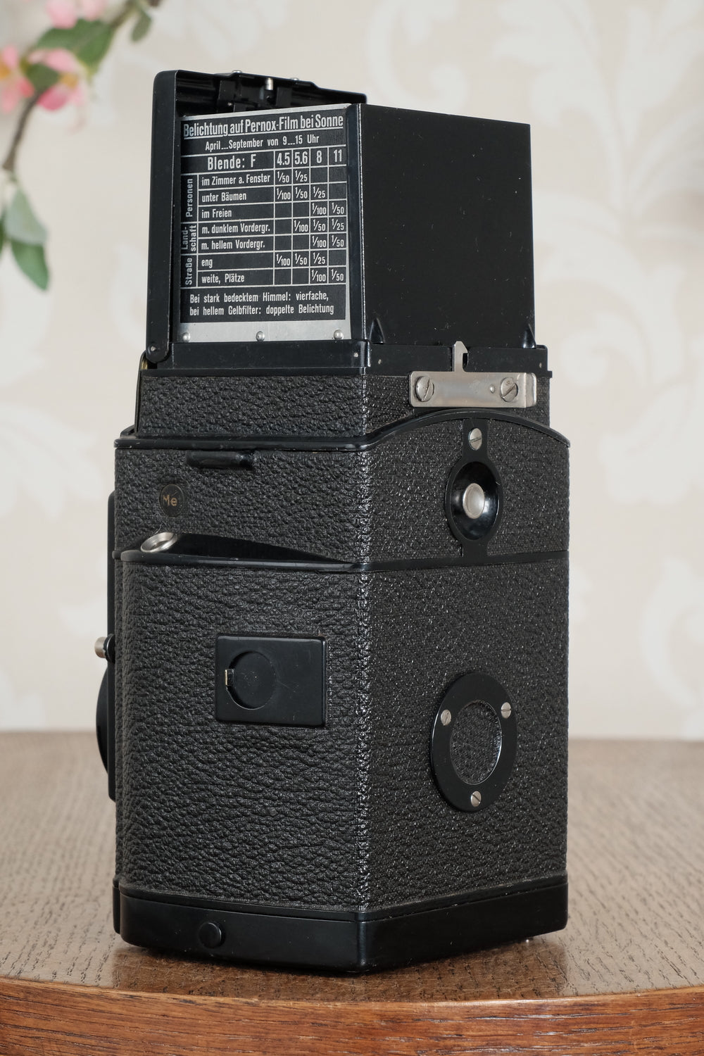 Original 1934 , Zeiss-Ikon Art Deco “Coffee-can” Ikoflex, 850/16, CLA'd  Freshly Serviced!