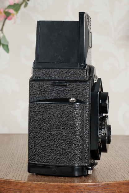 Original 1934 , Zeiss-Ikon Art Deco “Coffee-can” Ikoflex, 850/16, CLA'd  Freshly Serviced!