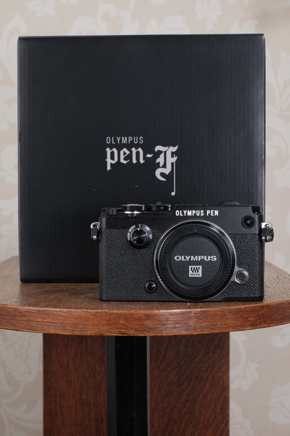 A superb Olympus Pen-F Digital cult Camera