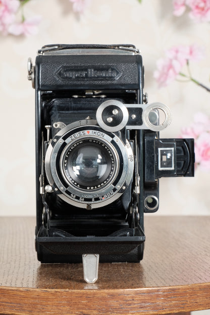 SUPERB! 1934 Zeiss Ikon 6x9 Super Ikonta C. CLA'd, Freshly Serviced!