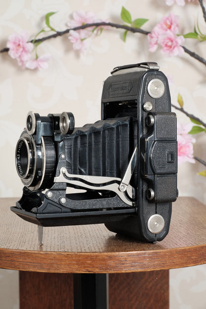 SUPERB! 1934 Zeiss Ikon 6x9 Super Ikonta C. CLA'd, Freshly Serviced!