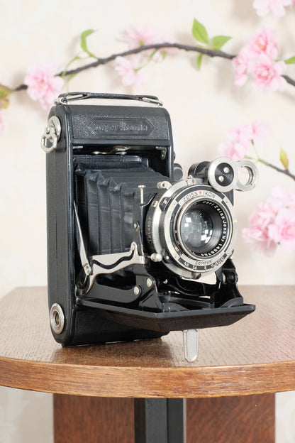 SUPERB! 1934 Zeiss Ikon 6x9 Super Ikonta C. CLA'd, Freshly Serviced!