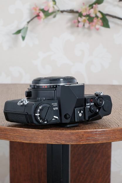 Mint! Beautiful Black Olympus OM-4