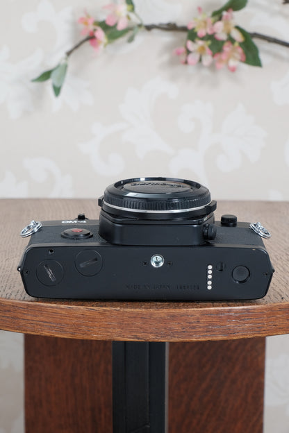 Mint! Beautiful Black Olympus OM-4