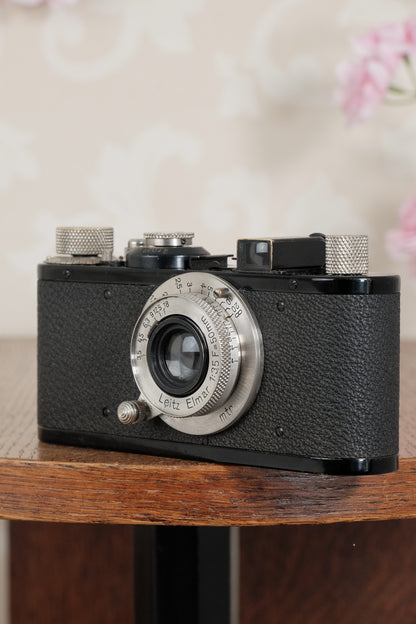Superb! 1932 Leitz Leica I Standard.  Freshly Serviced CLA'd!