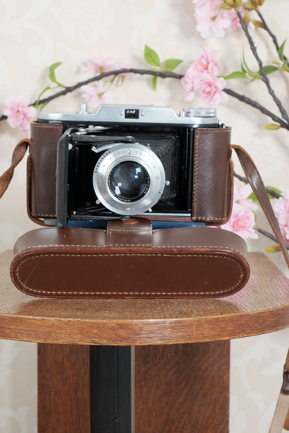 Mint! 1953 Voigtlander 6x9 Bessa I with Color-Skopar and original case. Freshly serviced, CLA'd - Voigtlander- Petrakla Classic Cameras