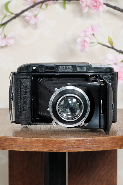 Super Rare! 1946 Voigtlander 6x9 Bessa Rangefinder with Heliar lens! Freshly Serviced, CLA'd.