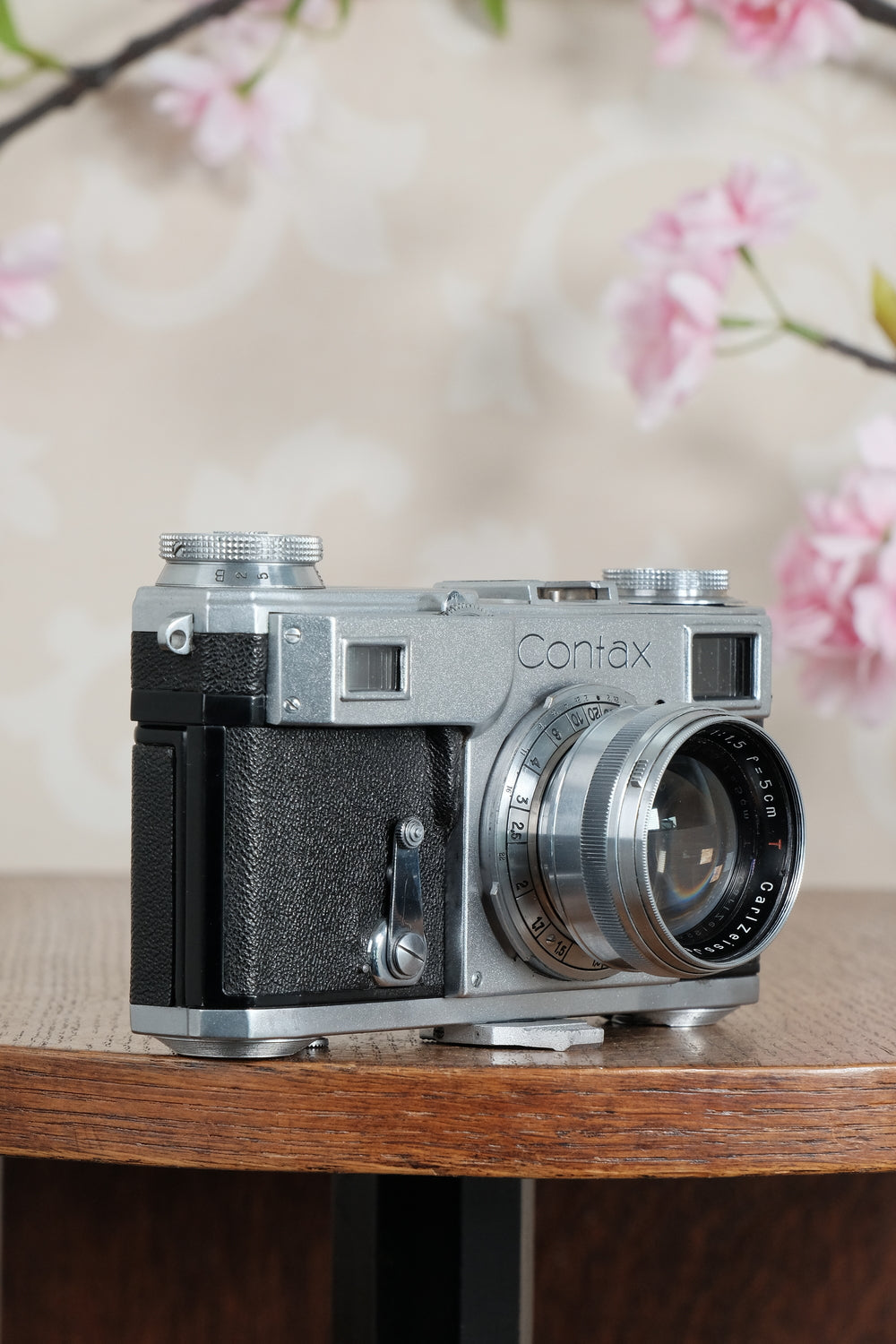Near Mint! WWII 1943 Zeiss Ikon Contax II with “T” coated f1.5/50