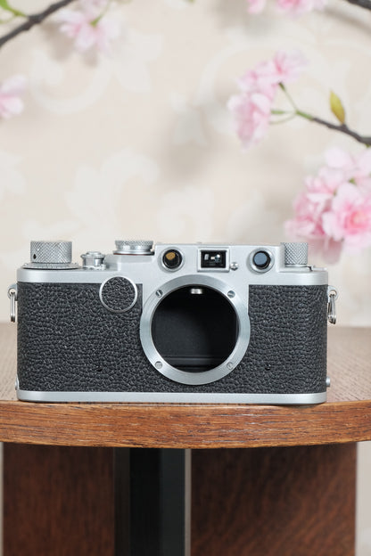 Excellent! 1956 Leitz Leica IIf. Freshly Serviced CLA'd!