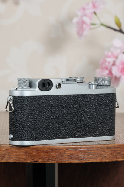 Excellent! 1956 Leitz Leica IIf. Freshly Serviced CLA'd!