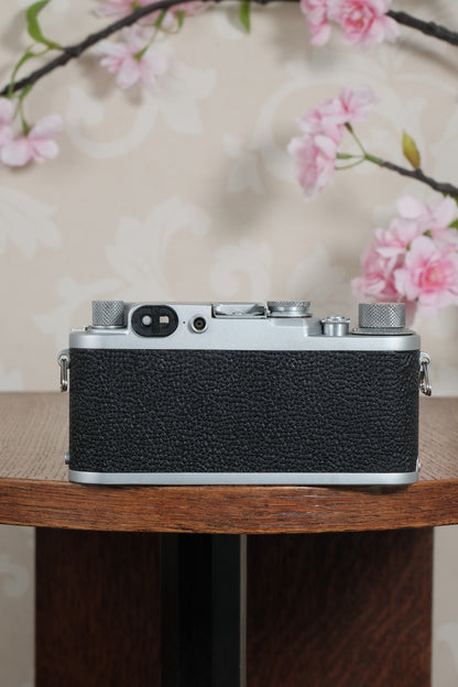 Excellent! 1956 Leitz Leica IIf. Freshly Serviced CLA'd!