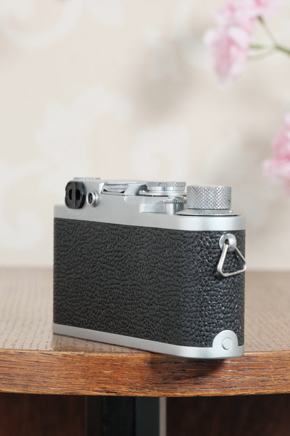 Excellent! 1956 Leitz Leica IIf. Freshly Serviced CLA'd!