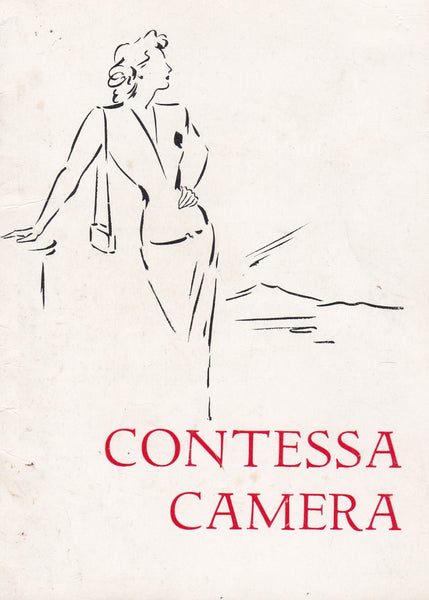 Contessa camera manual (Original). Free Shipping!