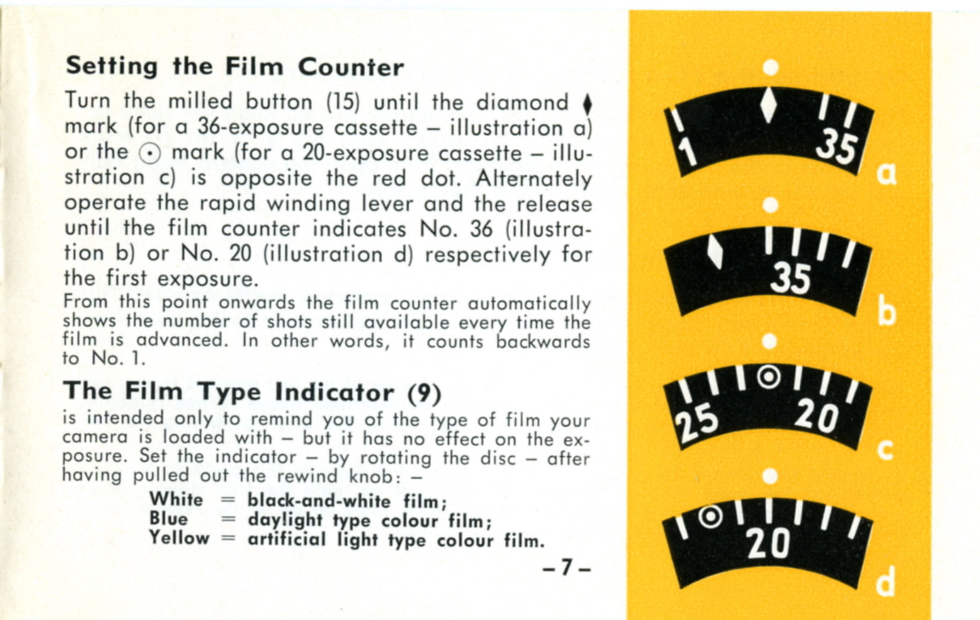 Voigtlander Vito Automatic II, Instructions for use.  (original).