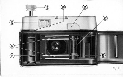 Voigtlander Vito Automatic II, Instructions for use.  (original).