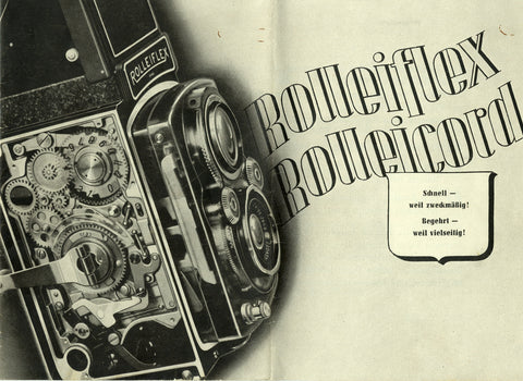 Rolleiflex Rolleicord Brochure 16 pages (PDF) - Frank & Heidecke- Petrakla Classic Cameras