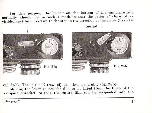 Instructions for Contax I 1935, English, PDF DOWNLOAD! - Zeiss-Ikon- Petrakla Classic Cameras