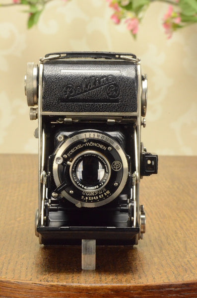 1936 Balda Baldina, 35mm camera with Compur shutter, Freshly Serviced! CLA’d - Balda- Petrakla Classic Cameras