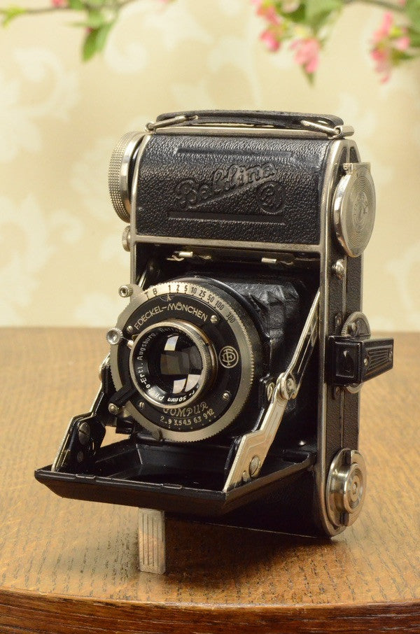 Badada Camera 1936 Balda Baldina, 35mm camera with Compur shutter, Freshly Serviced ...