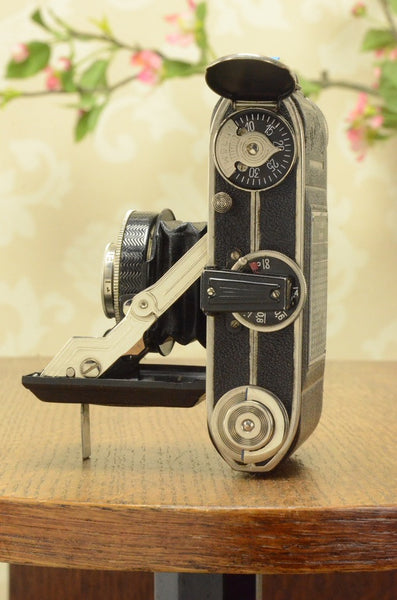 1936 Balda Baldina, 35mm camera with Compur shutter, Freshly Serviced! CLA’d - Balda- Petrakla Classic Cameras