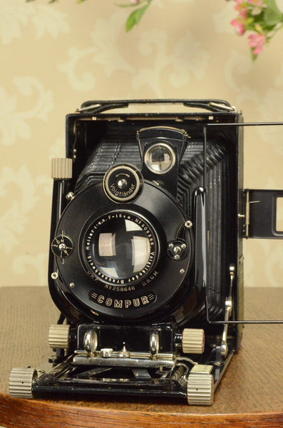 HELIAR LENS! on a 1927 Voigtlander BERGHEIL Camera, Freshly serviced - Voigtlander- Petrakla Classic Cameras