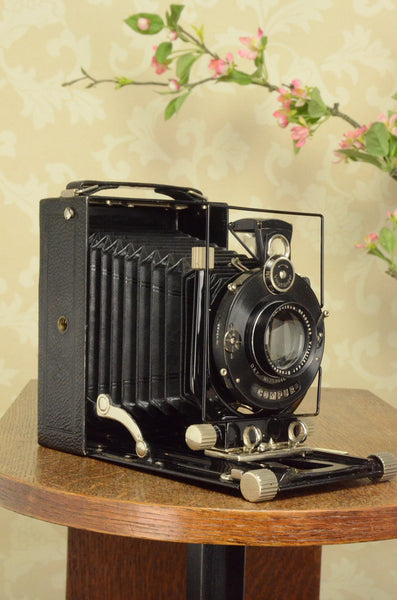 HELIAR LENS! on a 1927 Voigtlander BERGHEIL Camera, Freshly serviced - Voigtlander- Petrakla Classic Cameras