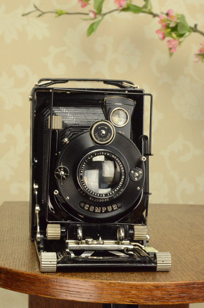 HELIAR LENS! on a 1927 Voigtlander BERGHEIL Camera, Freshly serviced - Voigtlander- Petrakla Classic Cameras