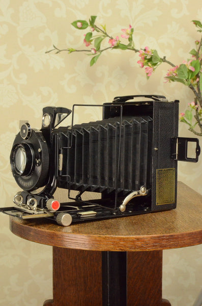 HELIAR LENS! on a 1927 Voigtlander BERGHEIL Camera, Freshly serviced - Voigtlander- Petrakla Classic Cameras