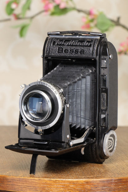Superb! 1947 Voigtlander 6x9 Bessa Rangefinder with COATED-HELIAR lens, Freshly Serviced! - Voigtlander- Petrakla Classic Cameras