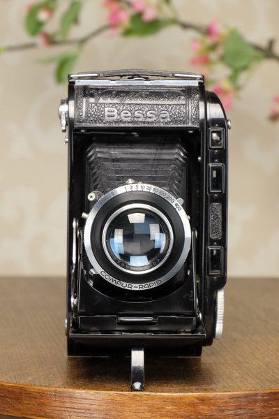 Superb! 1947 Voigtlander 6x9 Bessa Rangefinder with COATED-HELIAR lens, Freshly Serviced! - Voigtlander- Petrakla Classic Cameras