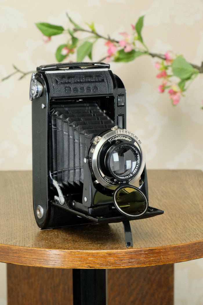 1936 Voigtlander 6x9 Bessa Rangefinder with Skopar lens, Freshly Serviced! - Voigtlander- Petrakla Classic Cameras