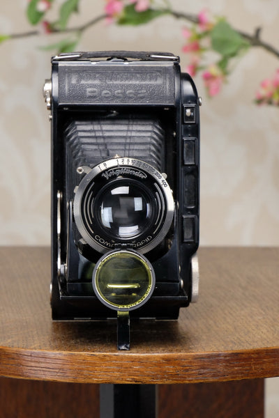 Superb! 1936 Voigtlander 6x9 Bessa Rangefinder with Skopar lens, Freshly Serviced! - Voigtlander- Petrakla Classic Cameras