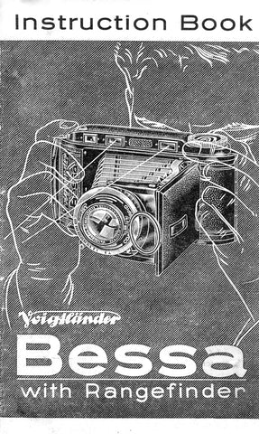 Voigtlander Bessa with Rangefinder Instruction book. PDF DOWNLOAD! - Voigtlander- Petrakla Classic Cameras